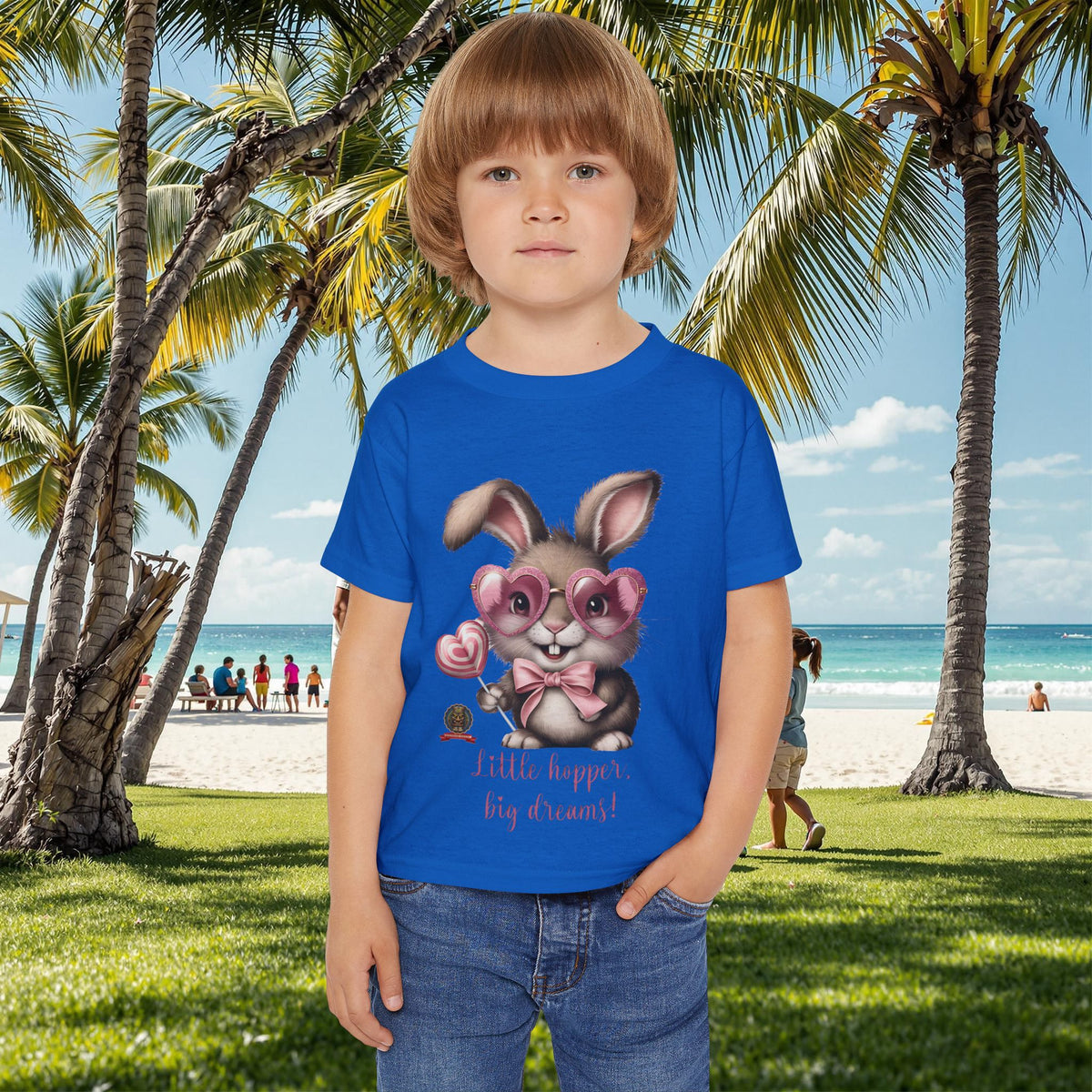 🇺🇸  Lapin Lunettes & Grand Cœur