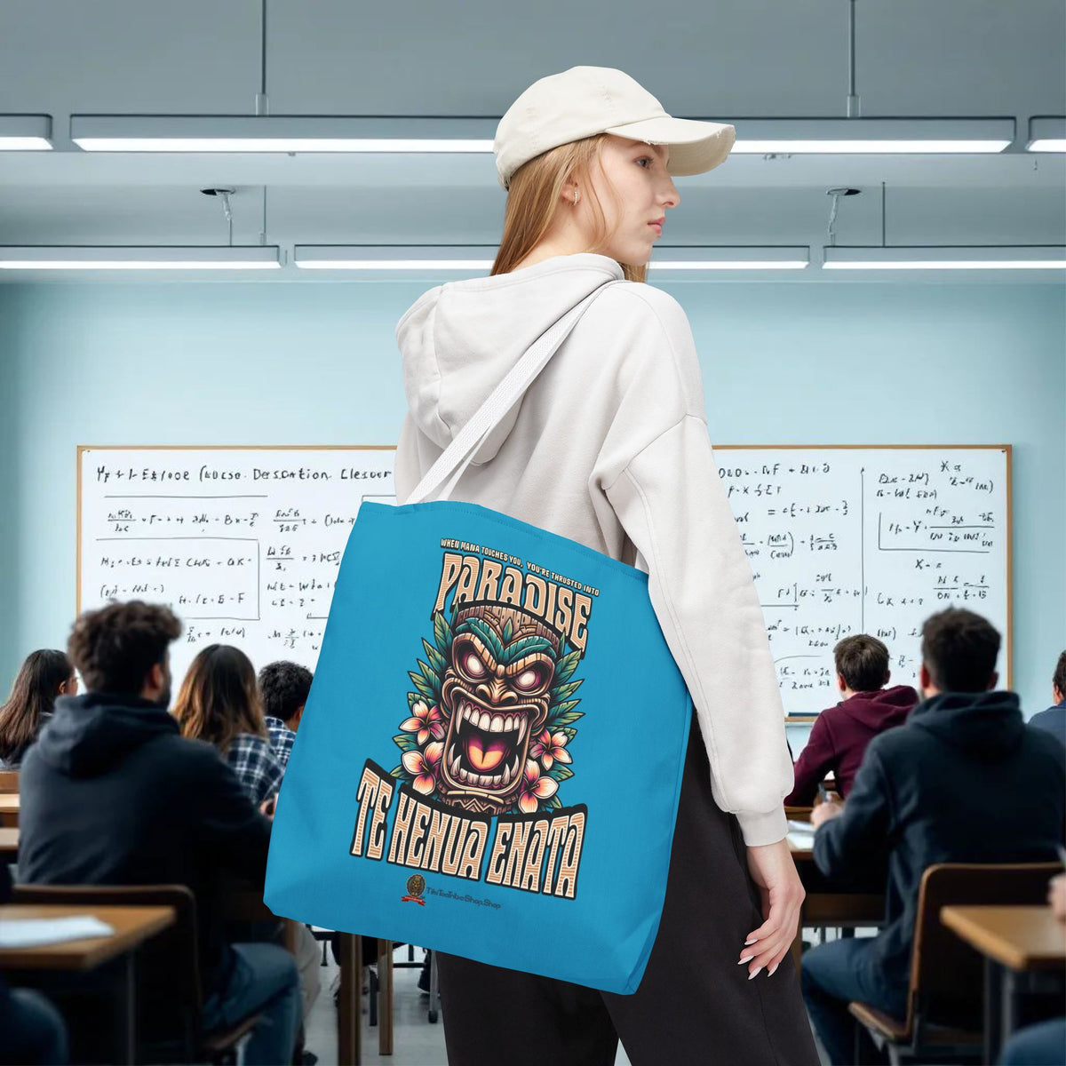 TE HENUA ENATA PARADISE Tote Bag