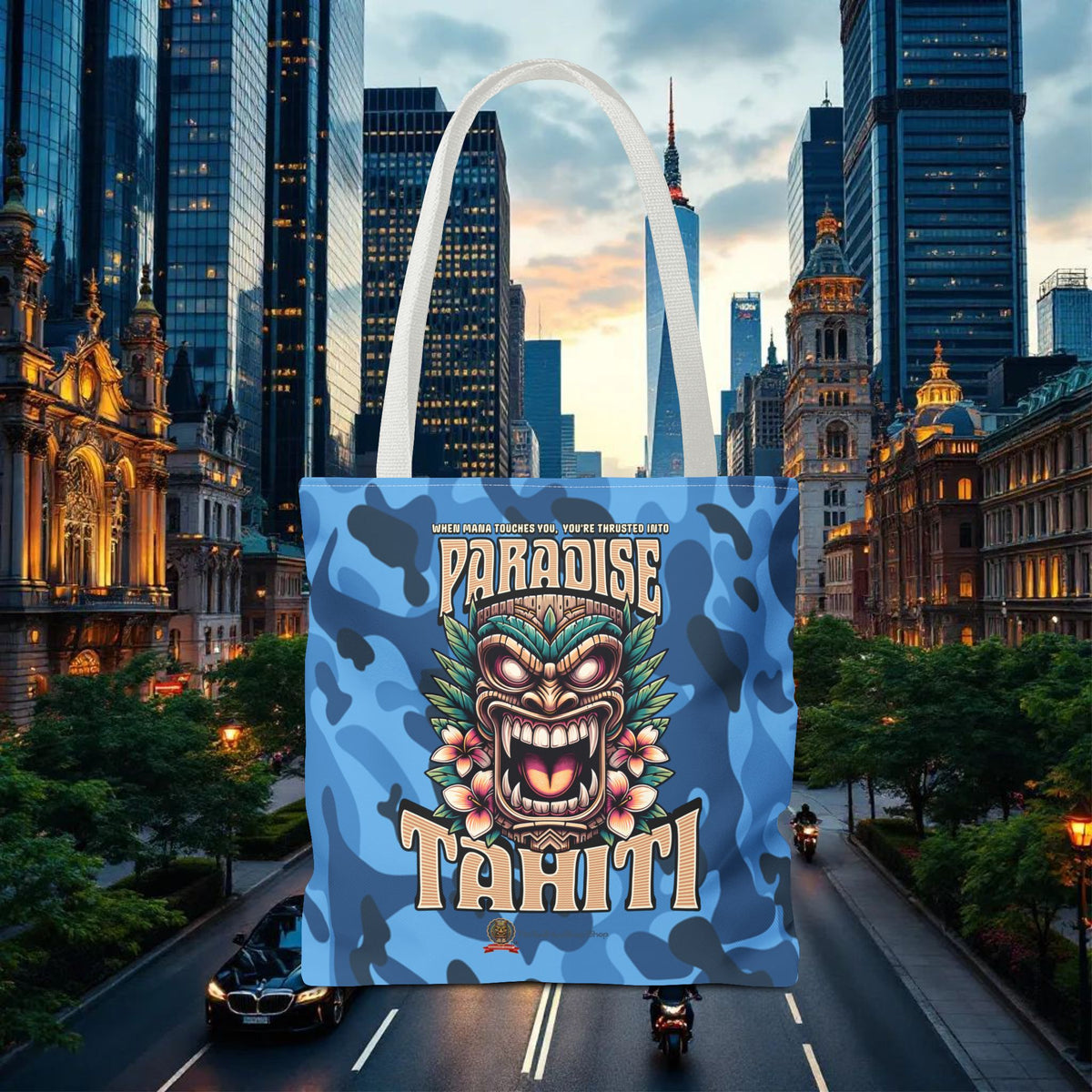 TAHITI  PARADISE Tote Bag