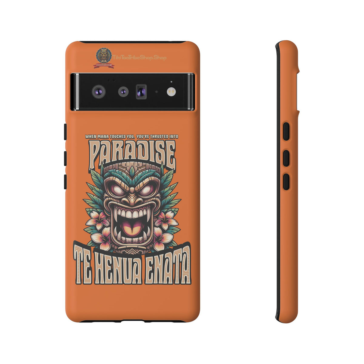 Te Henua Enata â Coque Antichoc Tiki Ancestral & Puissant