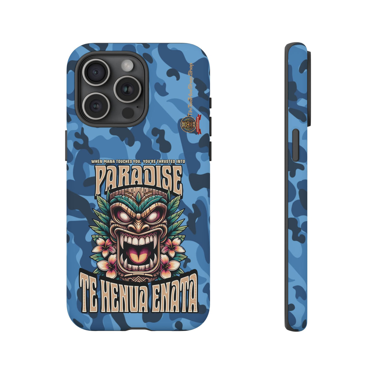Te Henua Enata â Coque Antichoc Tiki Ancestral & Puissant