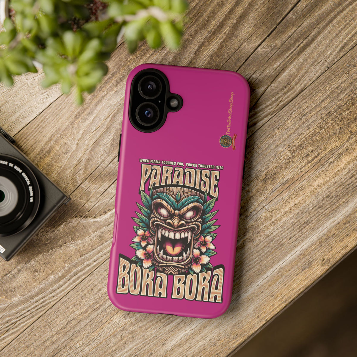 Bora Bora – Coque Antichoc Premium Tiki Élégance
