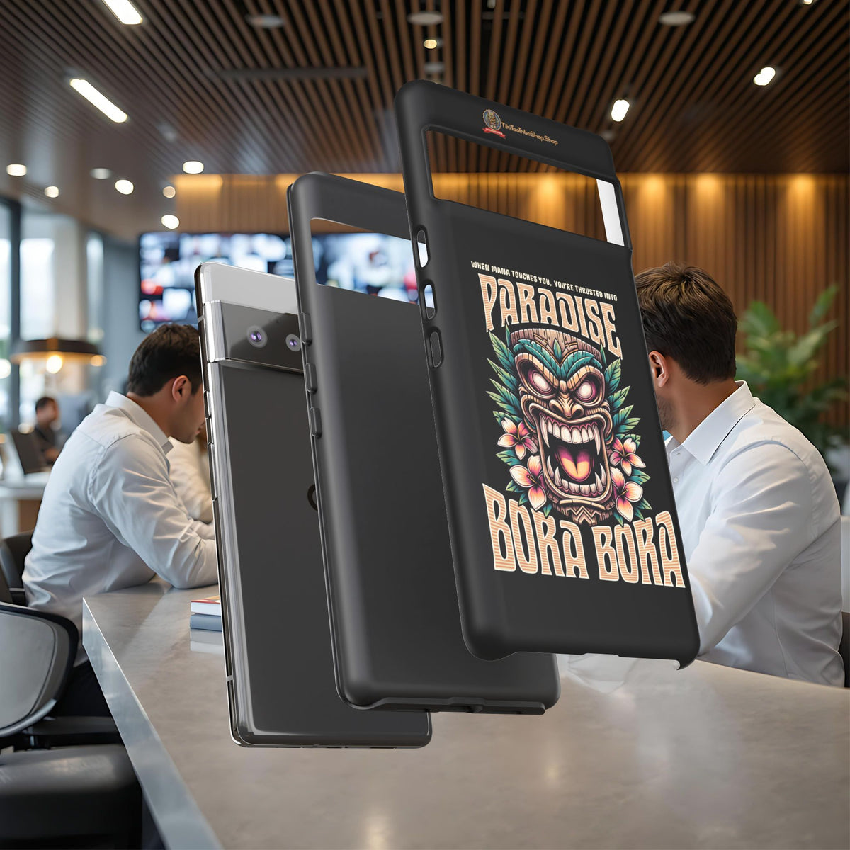 Bora Bora – Coque Antichoc Premium Tiki Élégance