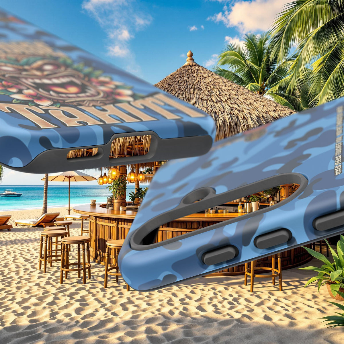 Tahiti â Coque Antichoc Premium Tiki Royal