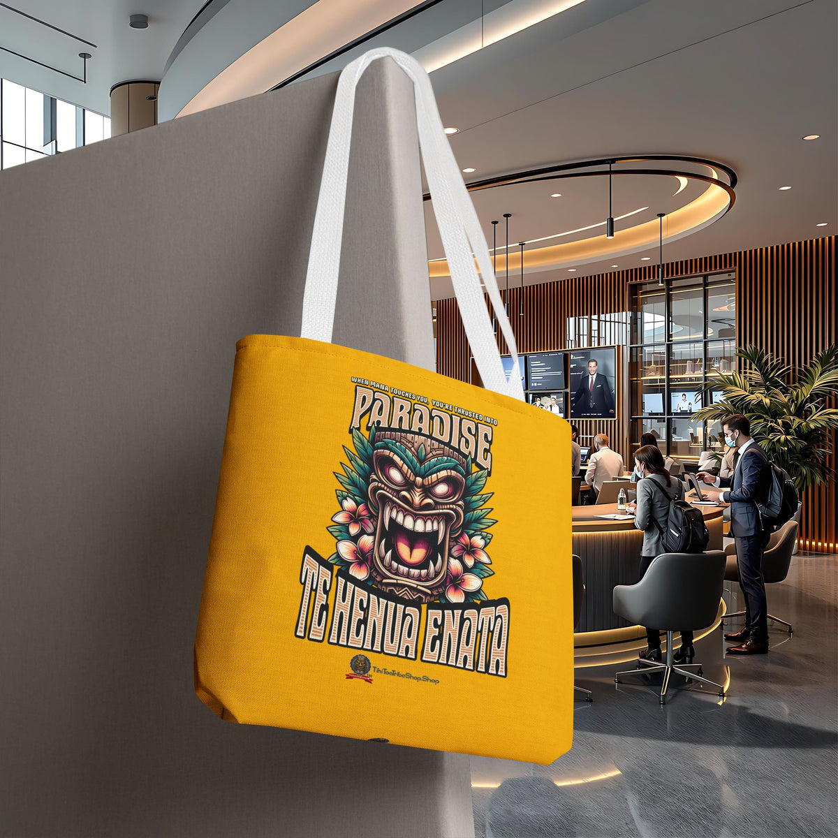 TE HENUA ENATA PARADISE Tote Bag