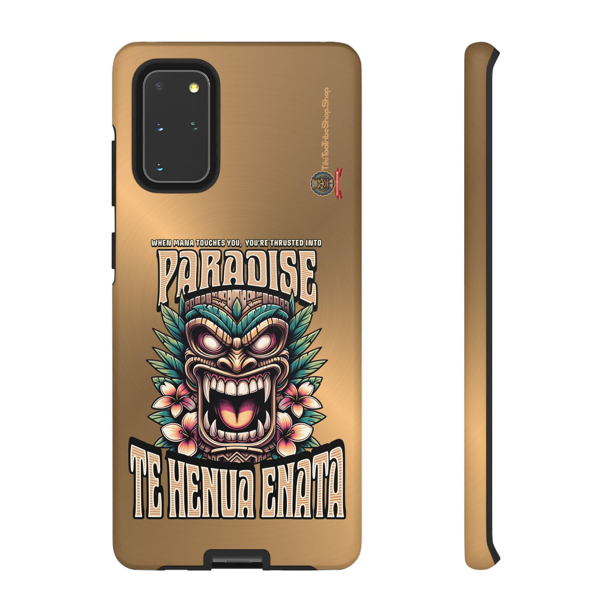 Te Henua Enata â Coque Antichoc Tiki Ancestral & Puissant