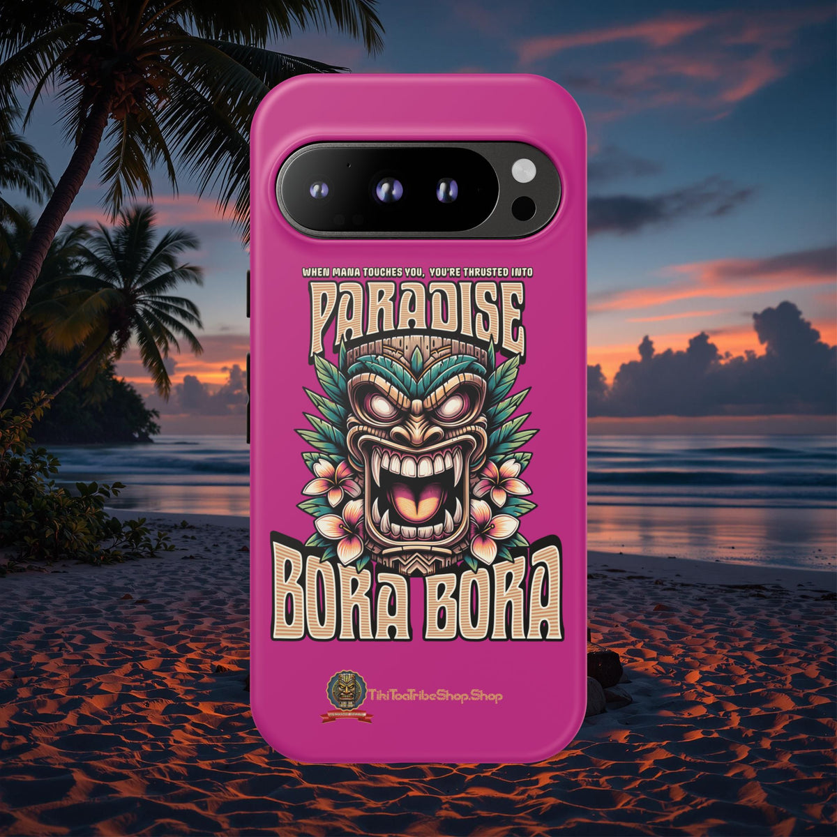 Bora Bora – Coque Antichoc Premium Tiki Élégance