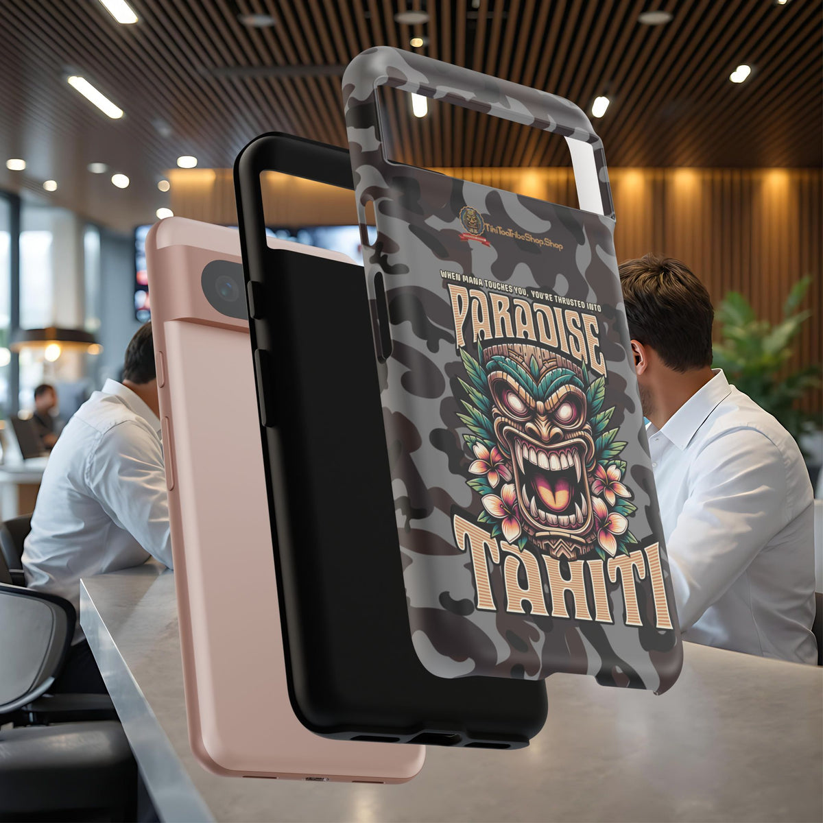 Tahiti â Coque Antichoc Premium Tiki Royal