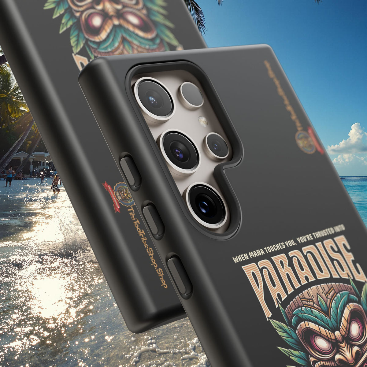 Bora Bora – Coque Antichoc Premium Tiki Élégance