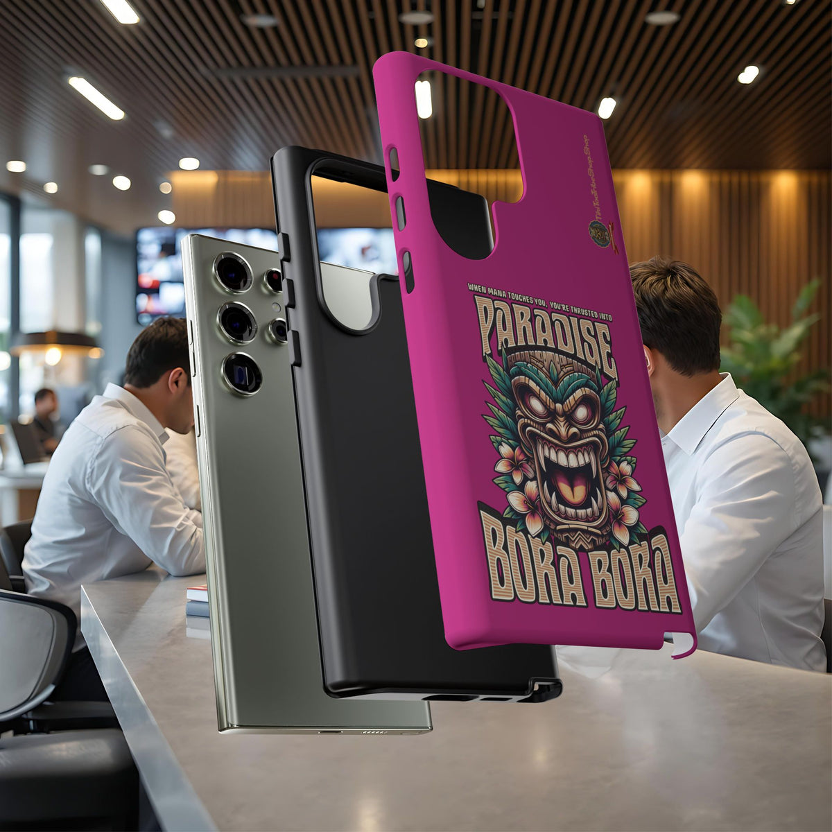 Bora Bora – Coque Antichoc Premium Tiki Élégance