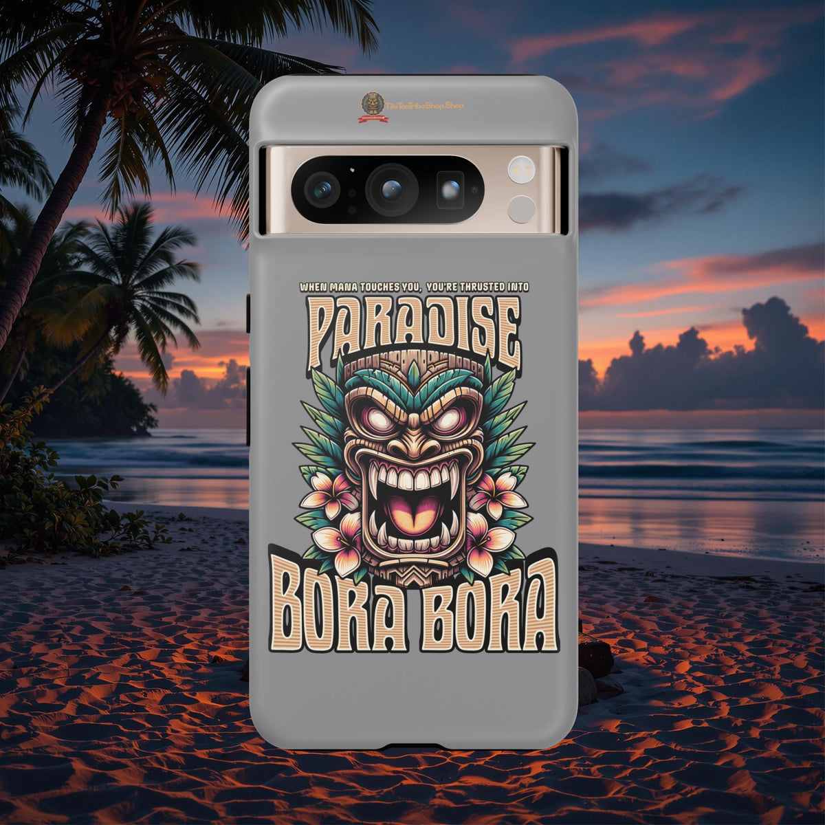 Bora Bora – Coque Antichoc Premium Tiki Élégance