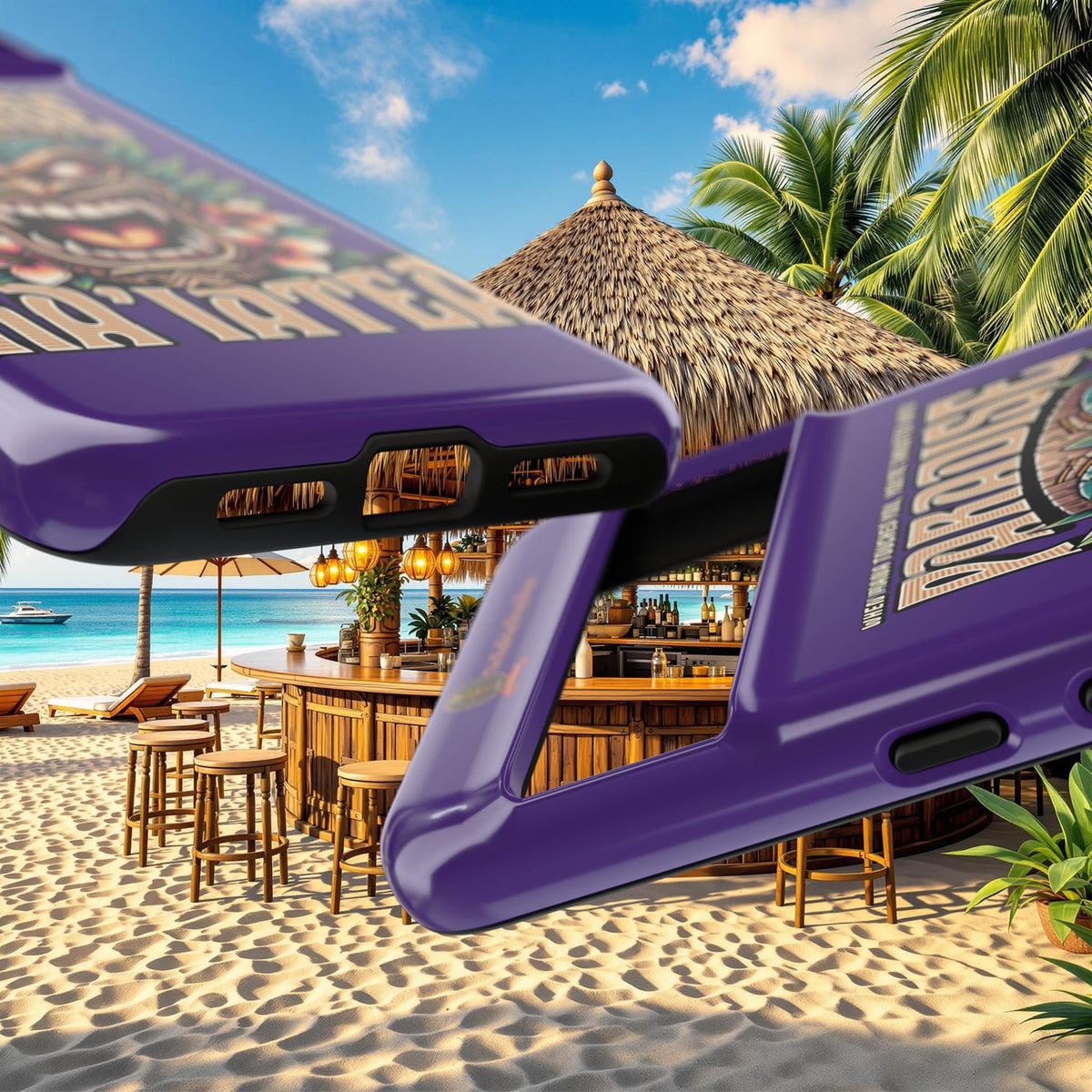Ra’iatea – Coque Tiki Tribal de Protection Premium
