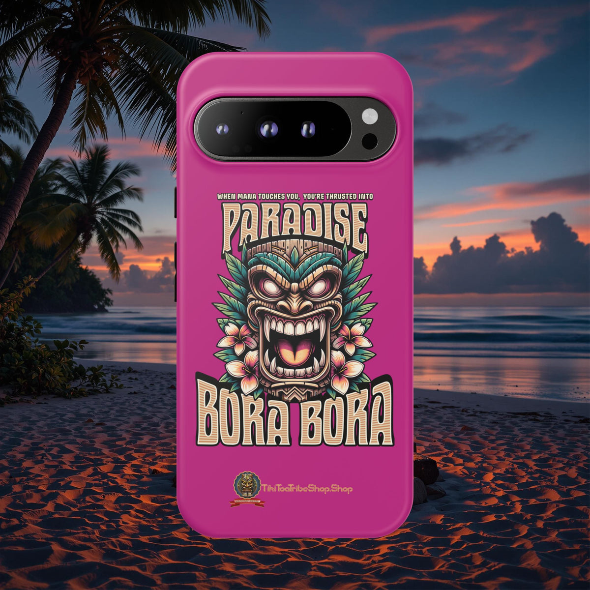 Bora Bora – Coque Antichoc Premium Tiki Élégance