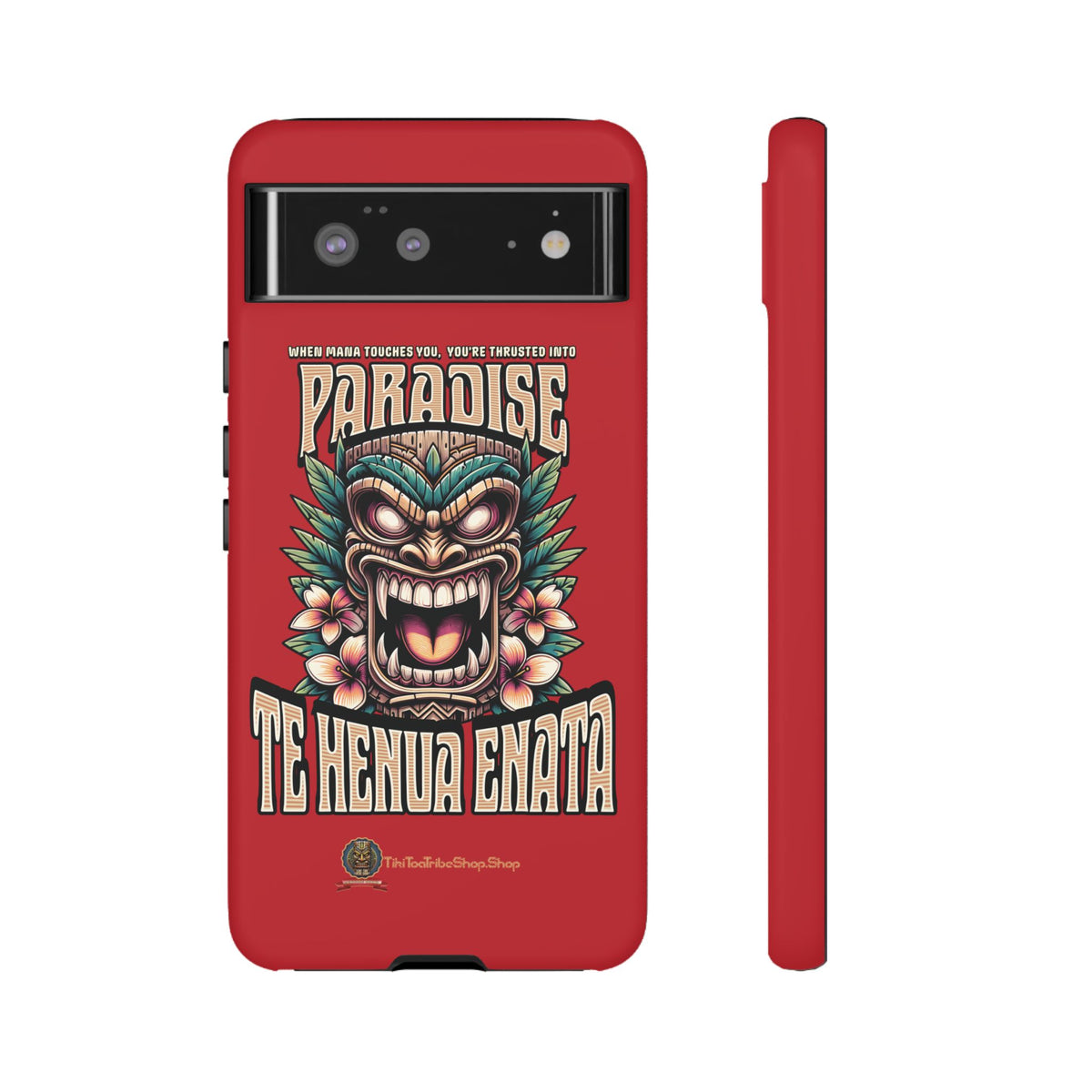 Te Henua Enata â Coque Antichoc Tiki Ancestral & Puissant