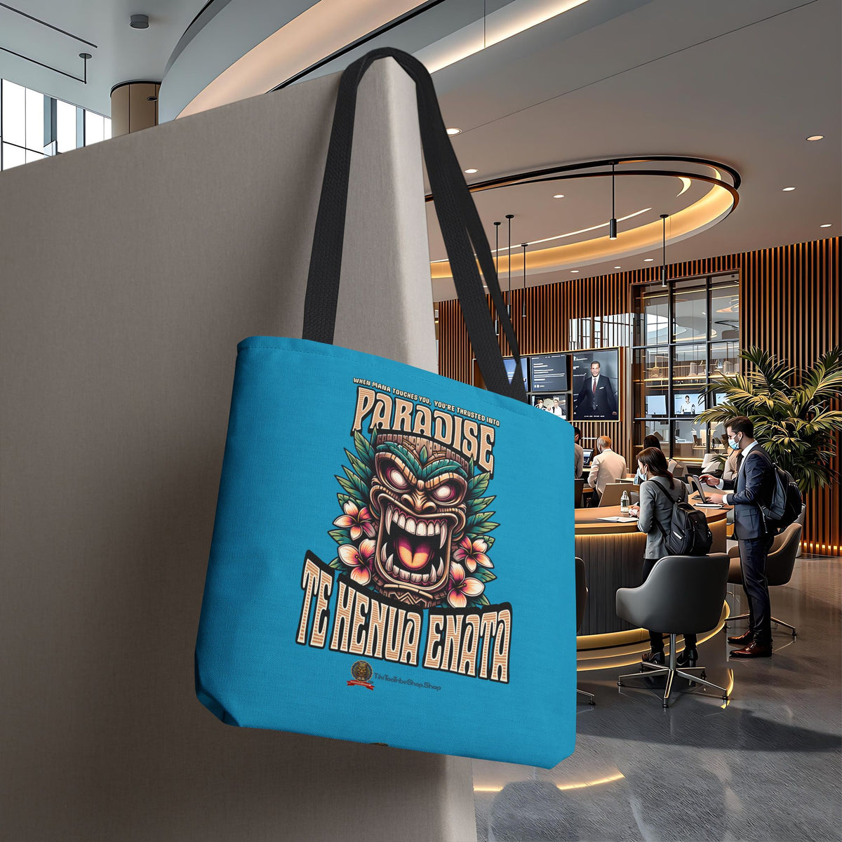 TE HENUA ENATA PARADISE Tote Bag