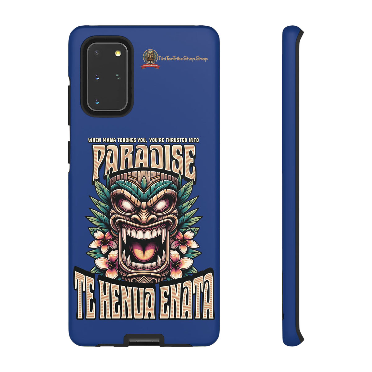 Te Henua Enata â Coque Antichoc Tiki Ancestral & Puissant