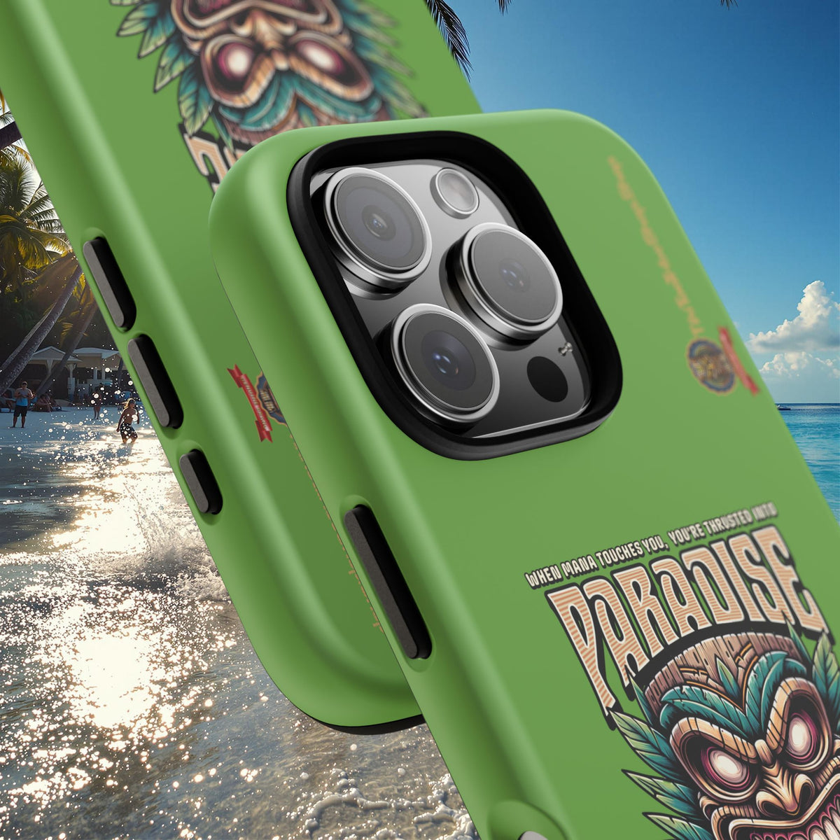 Te Henua Enata â Coque Antichoc Tiki Ancestral & Puissant