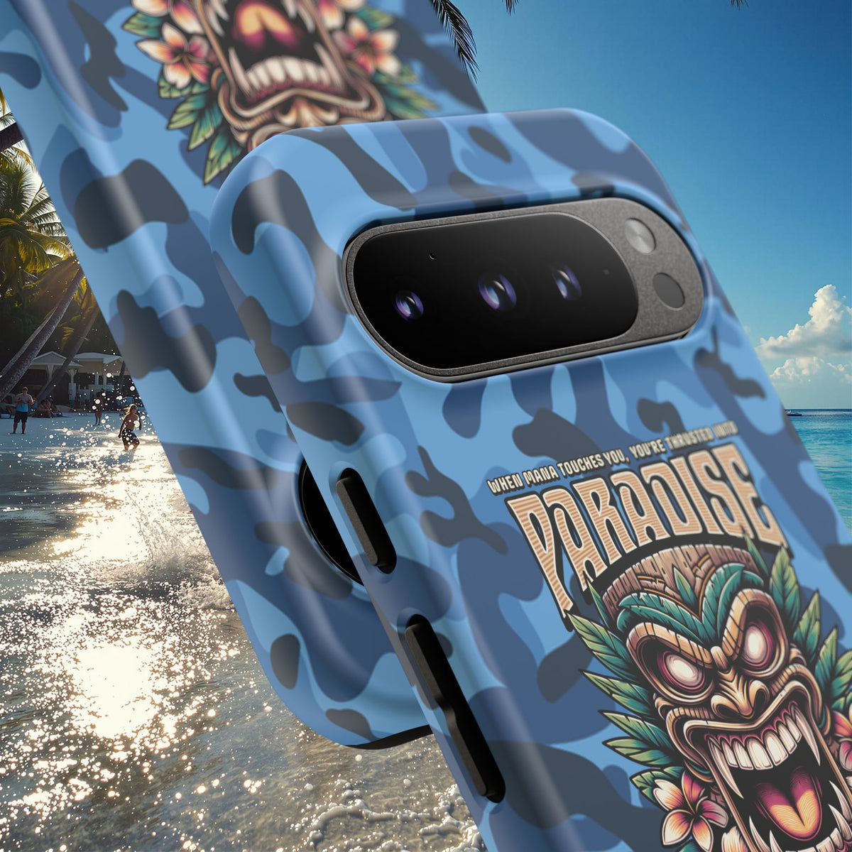 Hawaii â Coque Antichoc Premium Tiki Mana