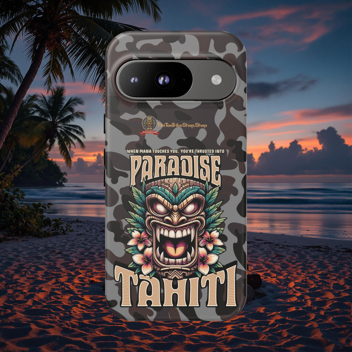 Tahiti â Coque Antichoc Premium Tiki Royal
