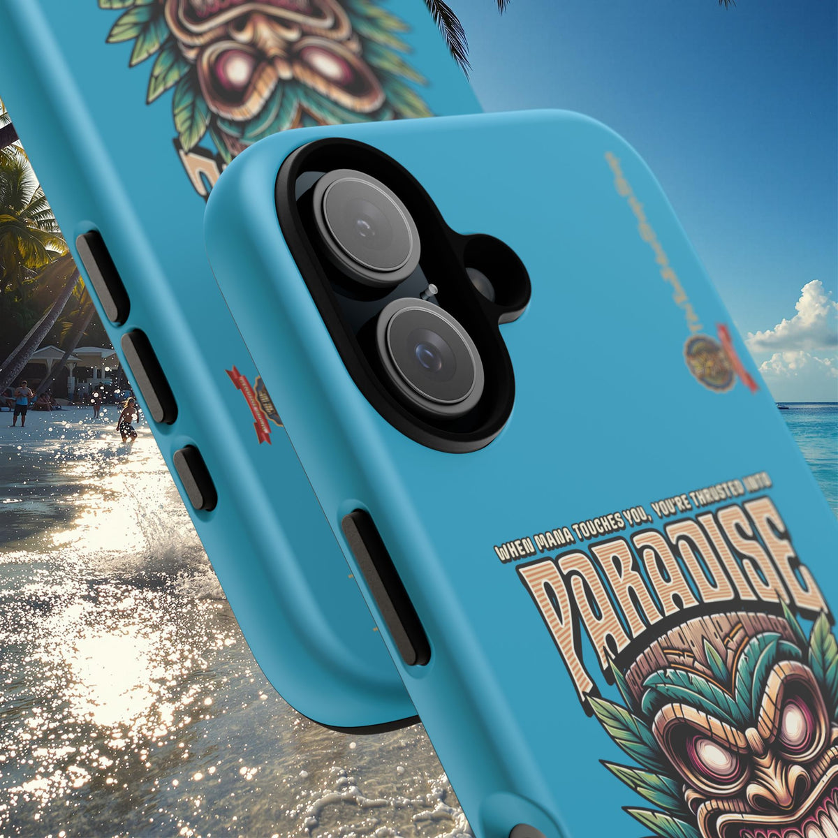 Te Henua Enata â Coque Antichoc Tiki Ancestral & Puissant