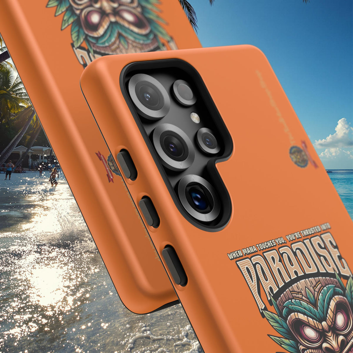 Te Henua Enata â Coque Antichoc Tiki Ancestral & Puissant