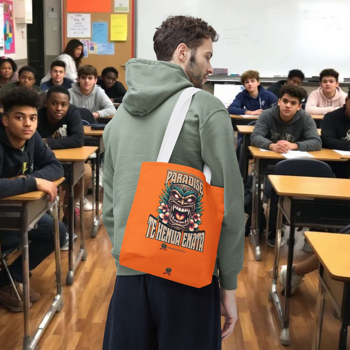 TE HENUA ENATA PARADISE Tote Bag