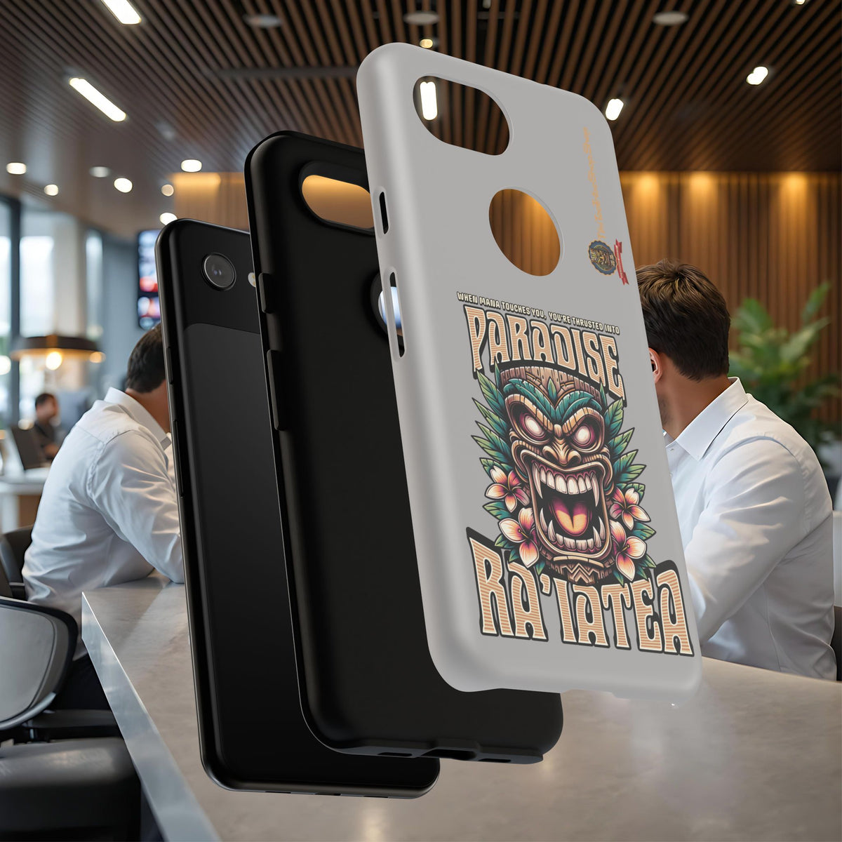 Ra’iatea – Coque Tiki Tribal de Protection Premium