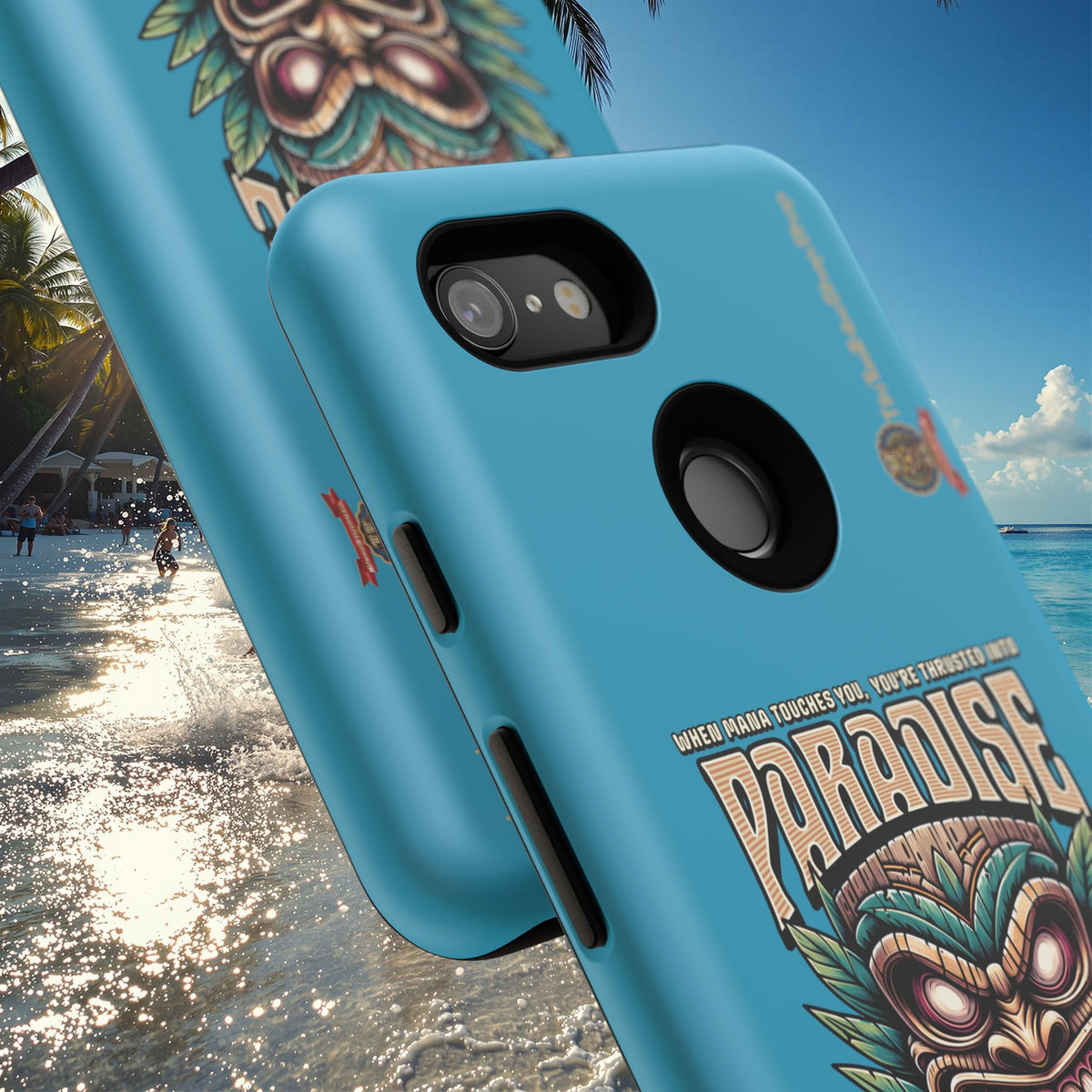 Moorea â Coque Antichoc Premium Tiki Fenua