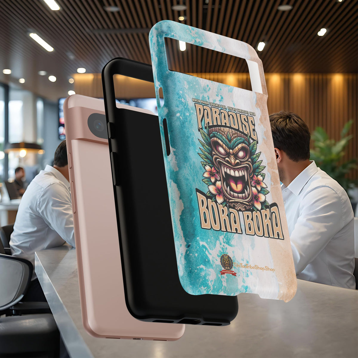 Bora Bora – Coque Antichoc Premium Tiki Élégance