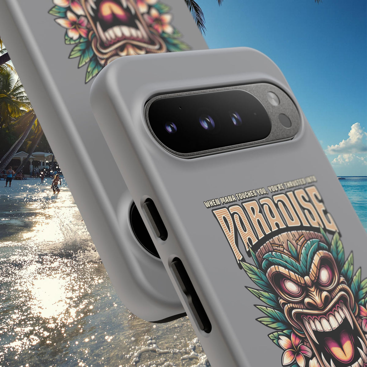 Bora Bora – Coque Antichoc Premium Tiki Élégance