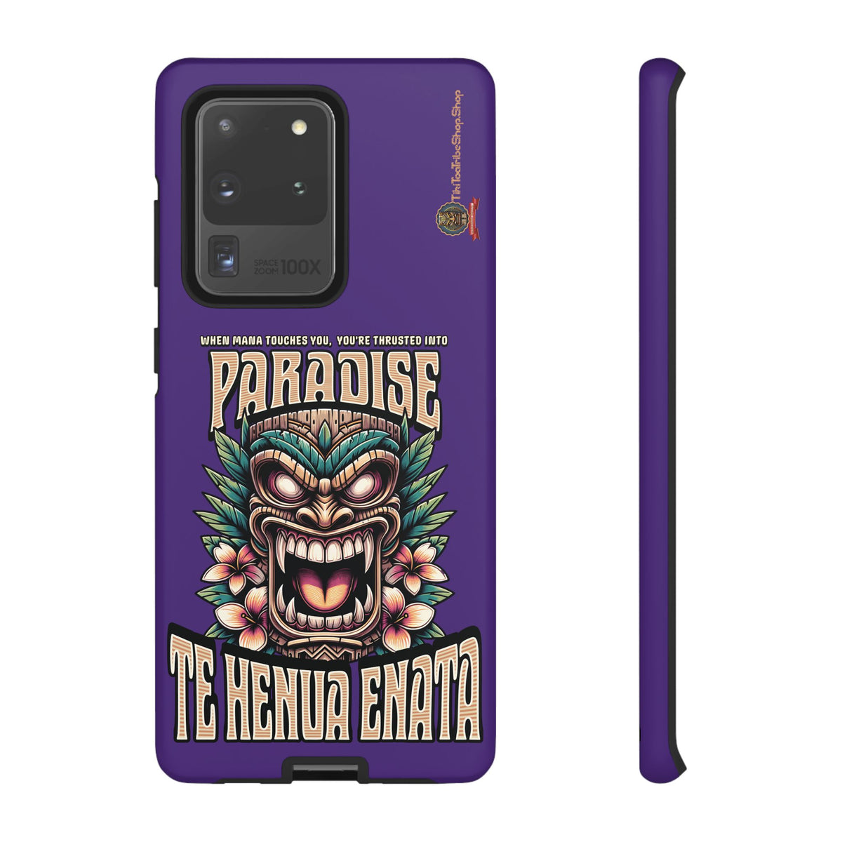 Te Henua Enata â Coque Antichoc Tiki Ancestral & Puissant