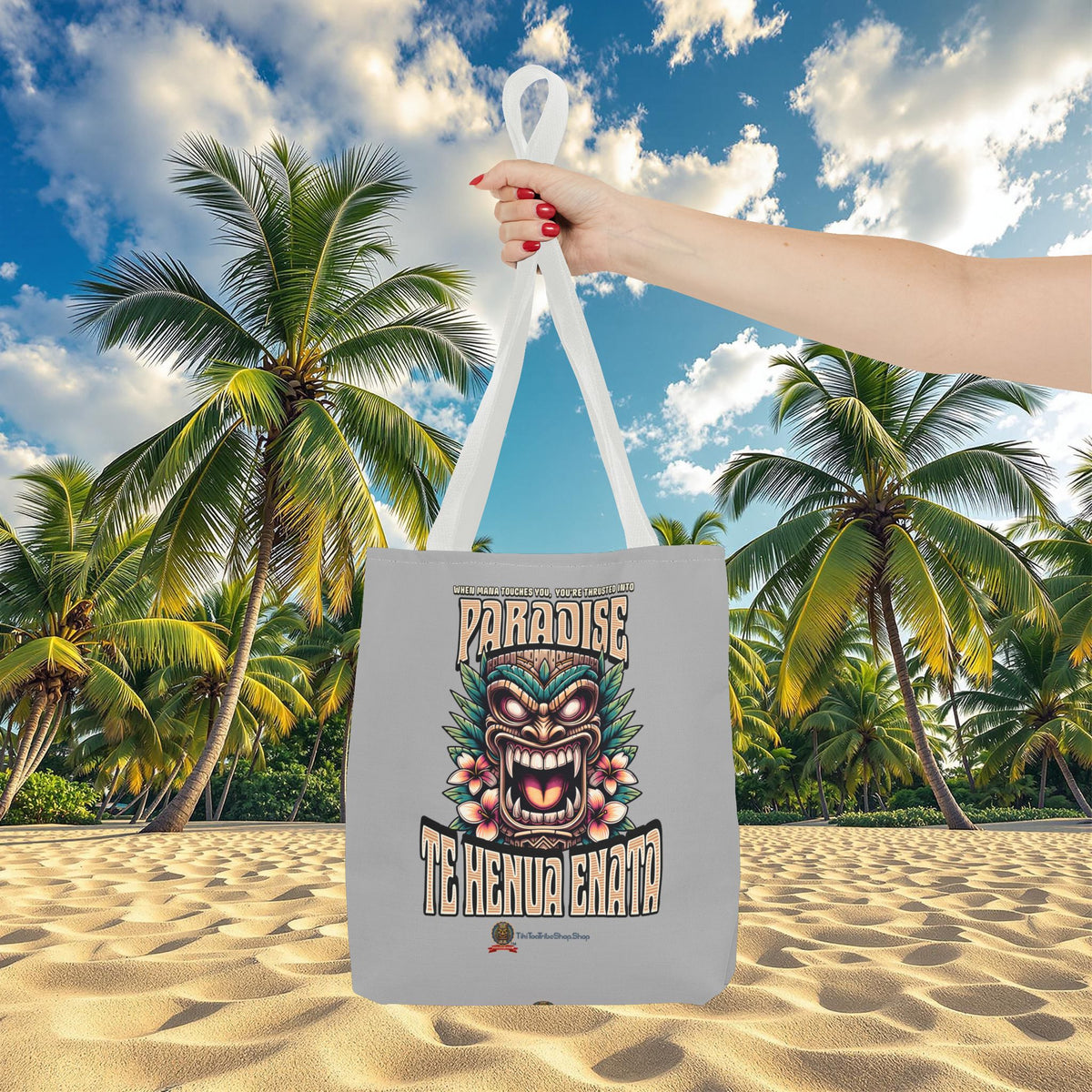 TE HENUA ENATA PARADISE Tote Bag