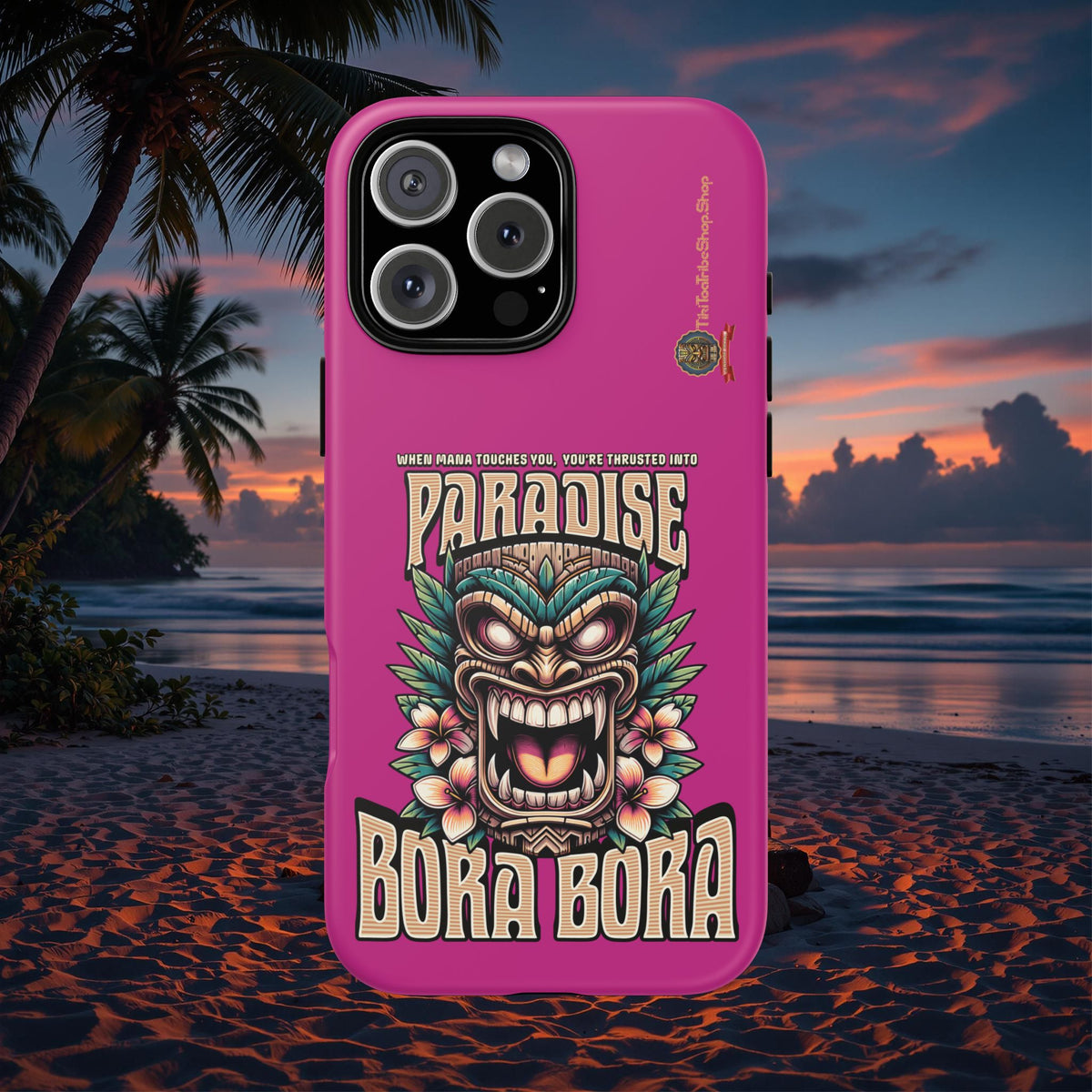 Bora Bora – Coque Antichoc Premium Tiki Élégance