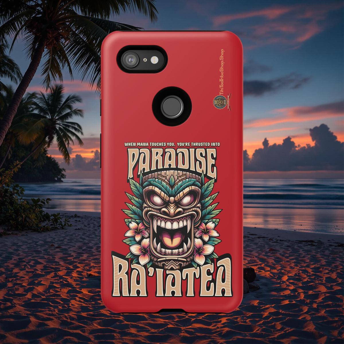 Ra’iatea – Coque Tiki Tribal de Protection Premium