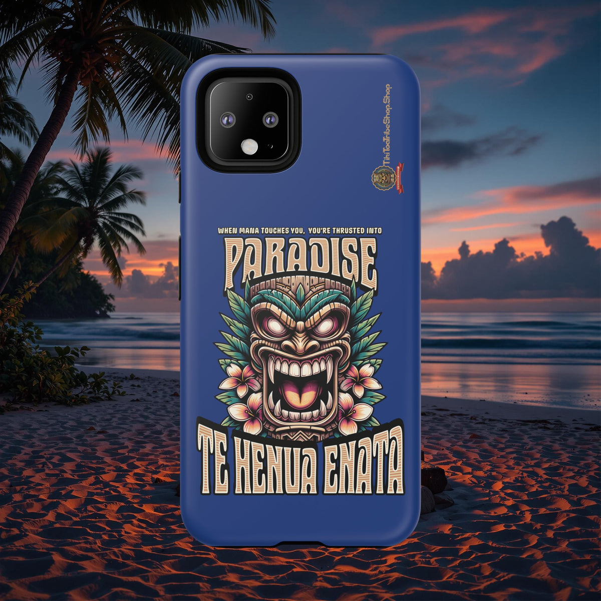 Te Henua Enata â Coque Antichoc Tiki Ancestral & Puissant