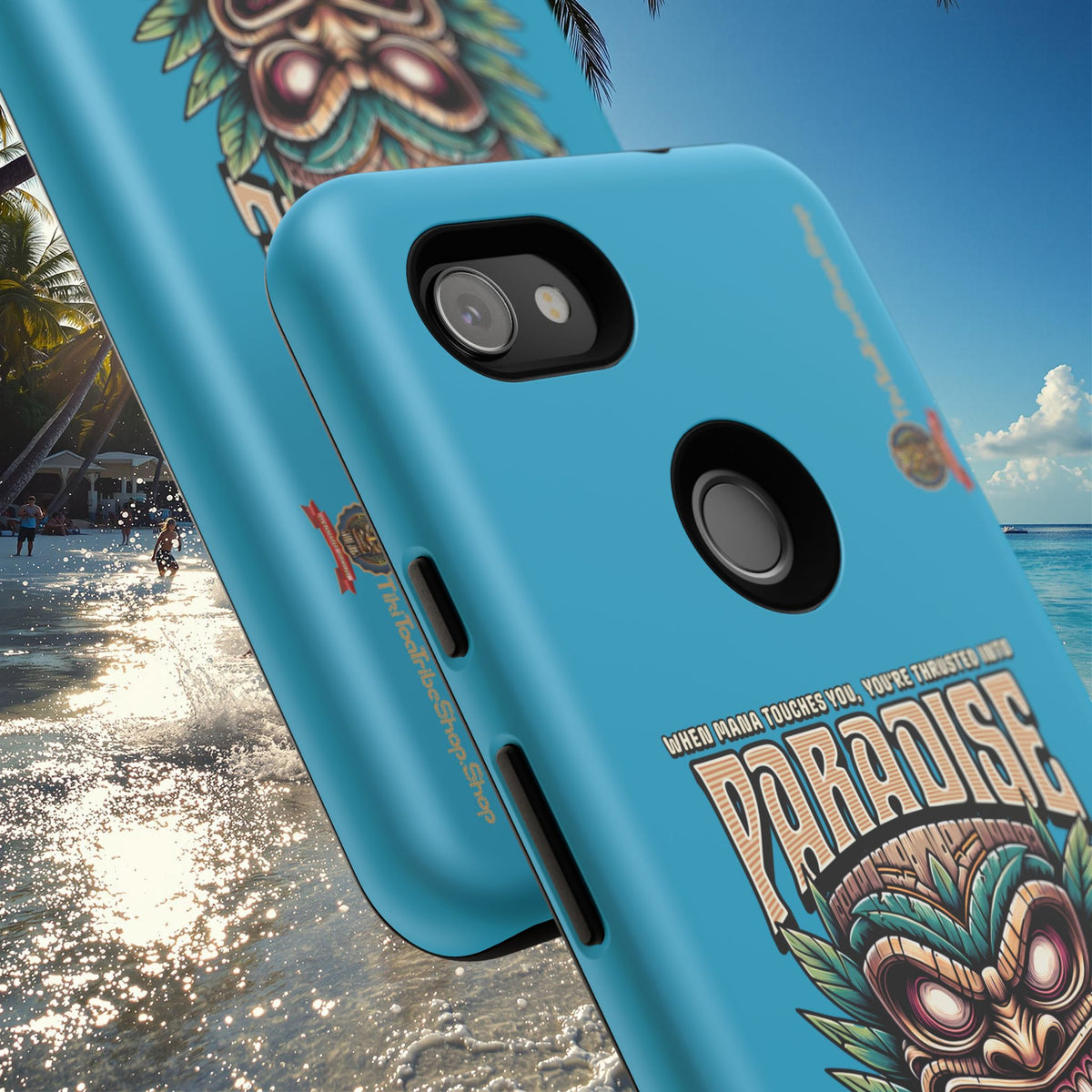 Te Henua Enata â Coque Antichoc Tiki Ancestral & Puissant
