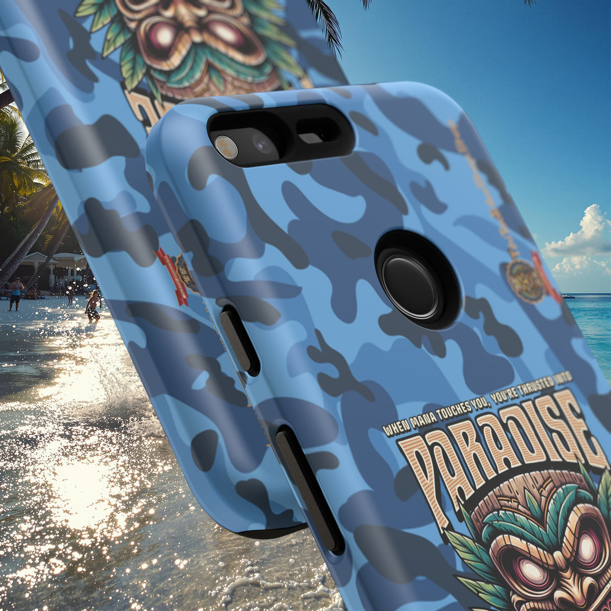 Hawaii â Coque Antichoc Premium Tiki Mana