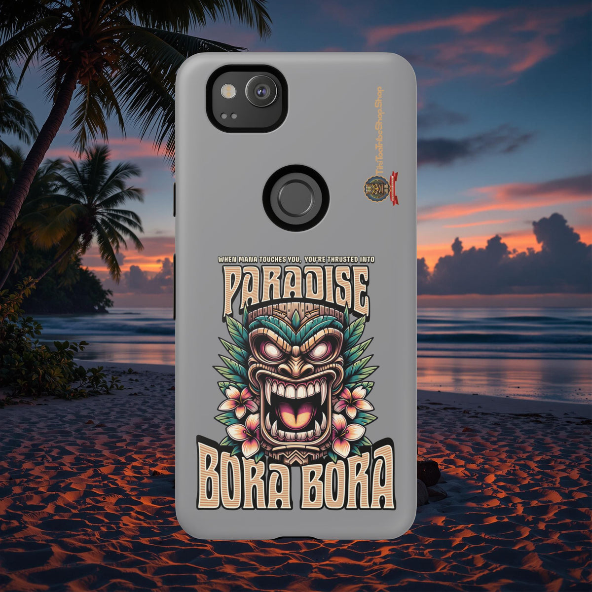 Bora Bora – Coque Antichoc Premium Tiki Élégance
