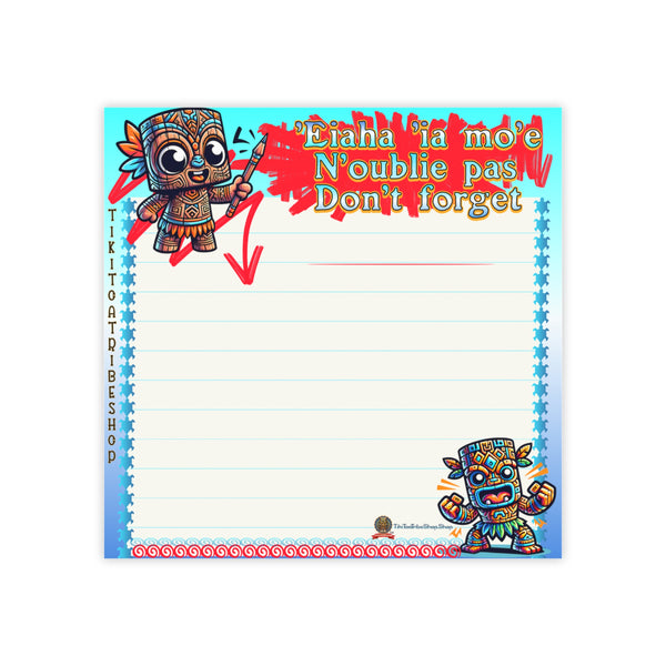 Tribal Sticky Notepad 🔥 The Essential Tribal Memory!
