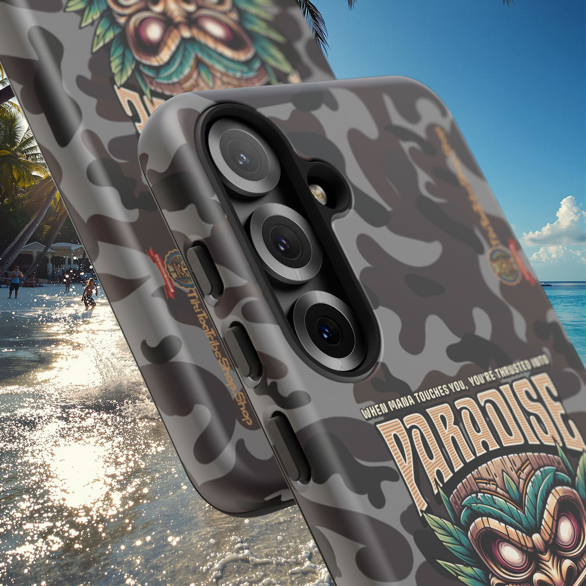 Tahiti â Coque Antichoc Premium Tiki Royal