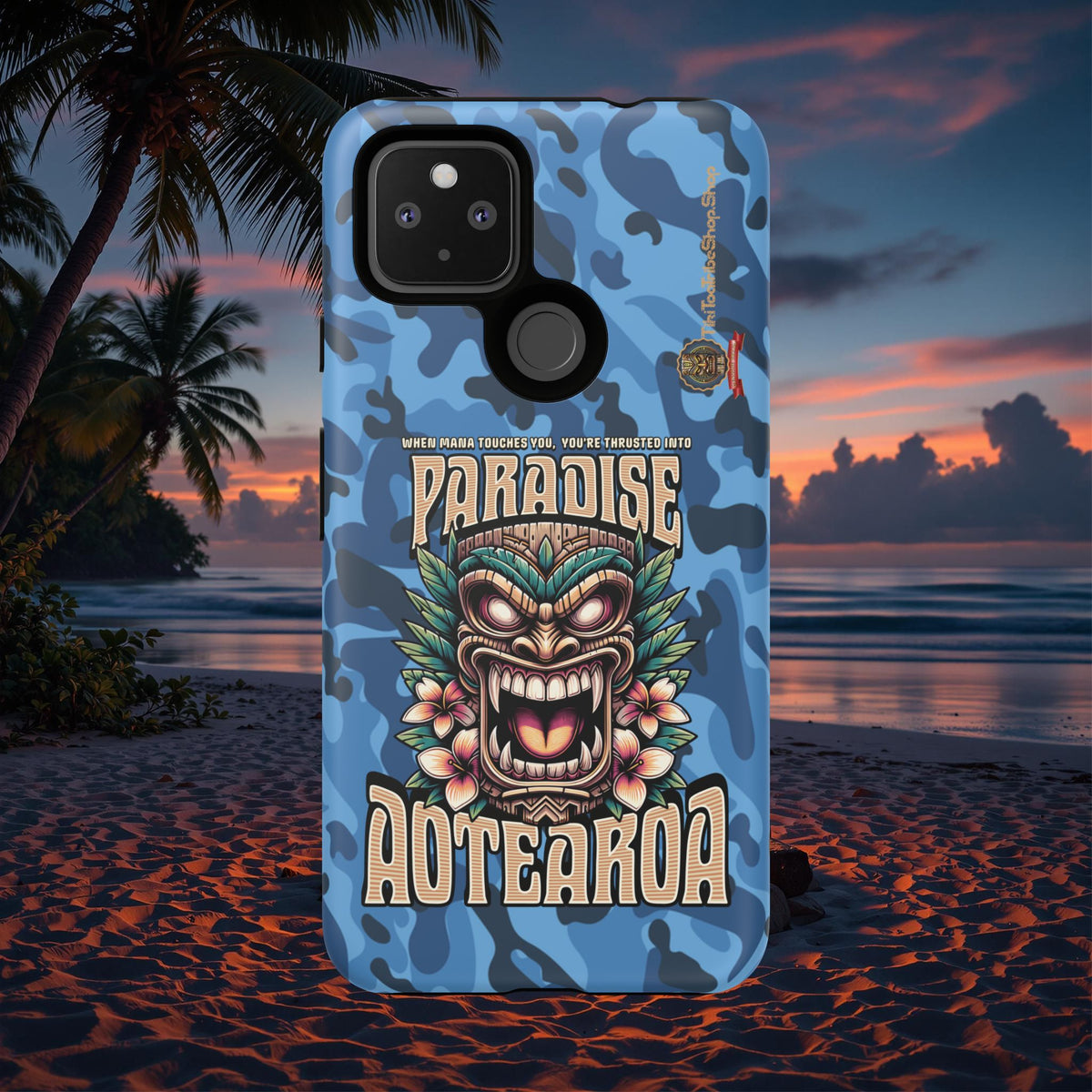 Aotearoa â Coque Antichoc Tiki Maori & Mana Ancestral