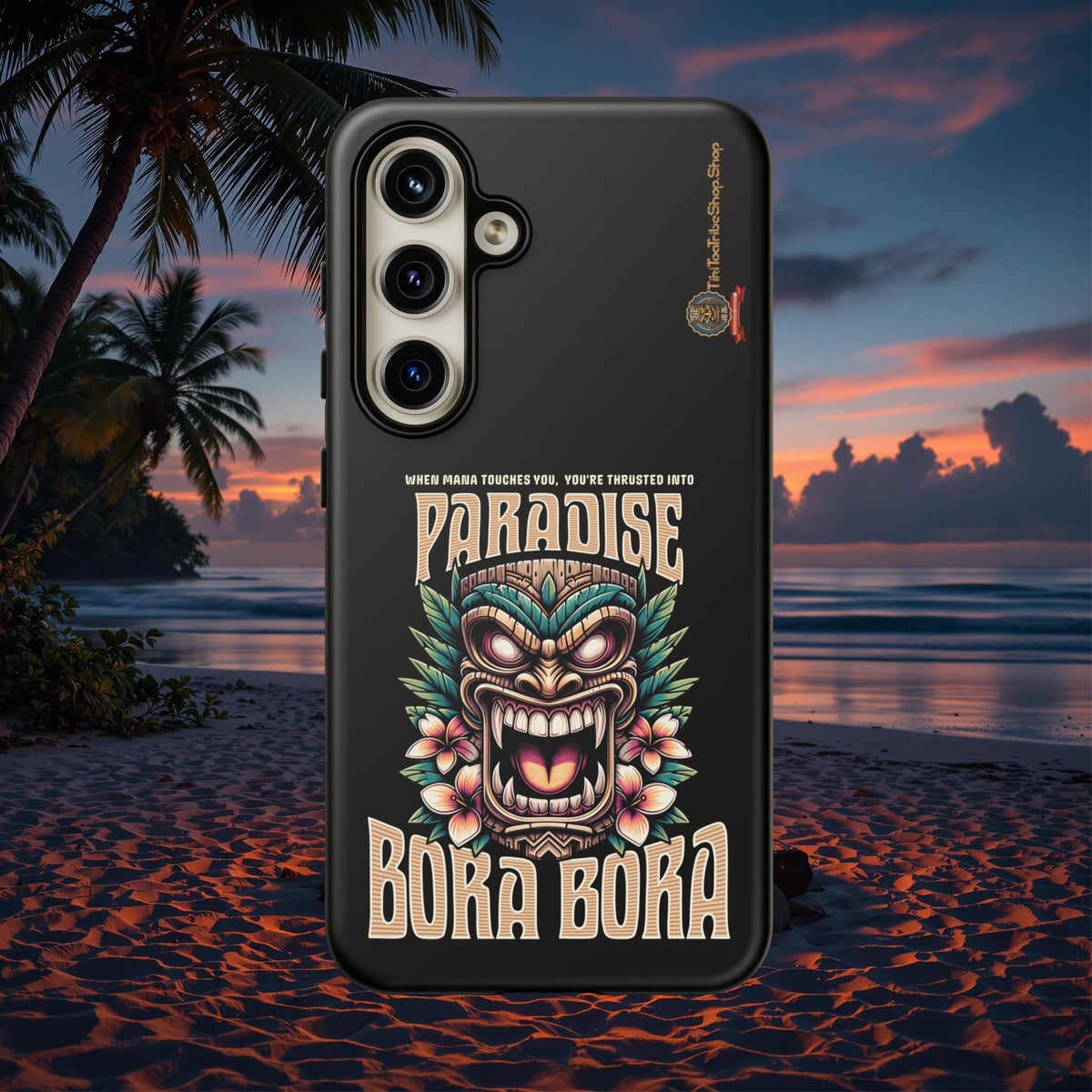 Bora Bora – Coque Antichoc Premium Tiki Élégance