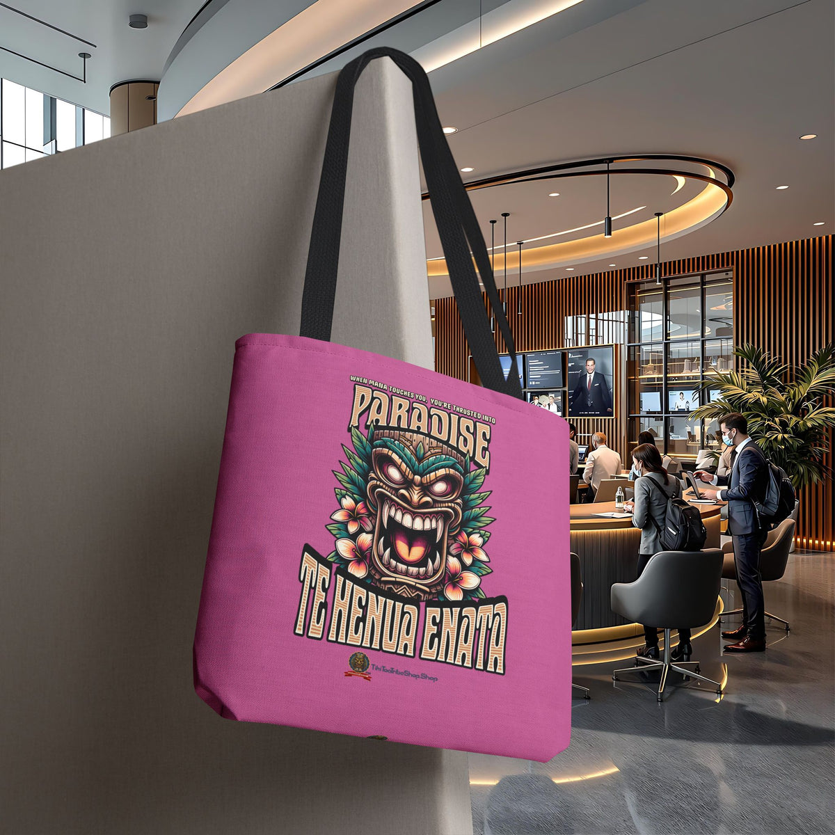 TE HENUA ENATA PARADISE Tote Bag