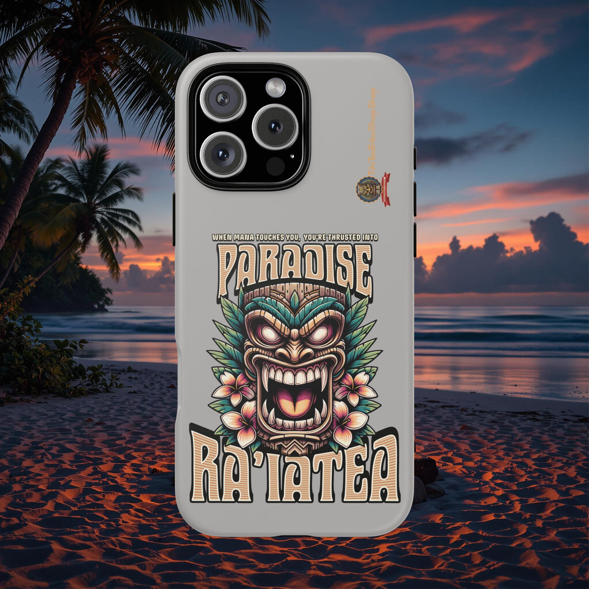 Ra’iatea – Coque Tiki Tribal de Protection Premium
