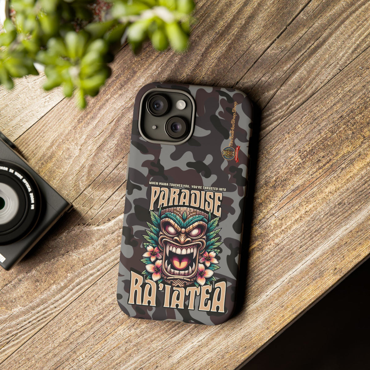 Ra’iatea – Coque Tiki Tribal de Protection Premium