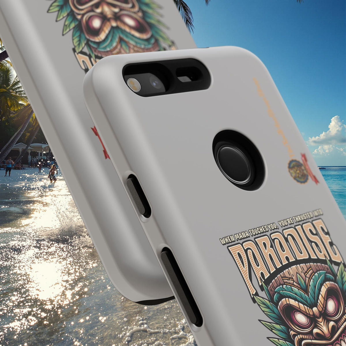 Ra’iatea – Coque Tiki Tribal de Protection Premium