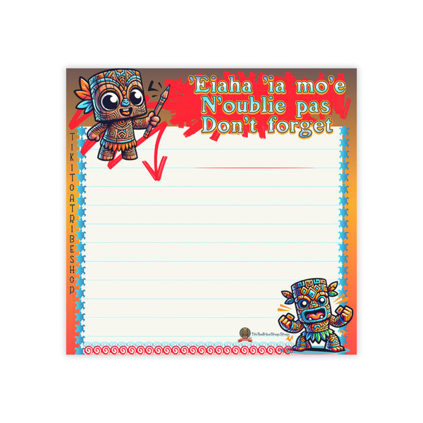 Tribal Sticky Notepad 🔥 The Essential Tribal Memory!