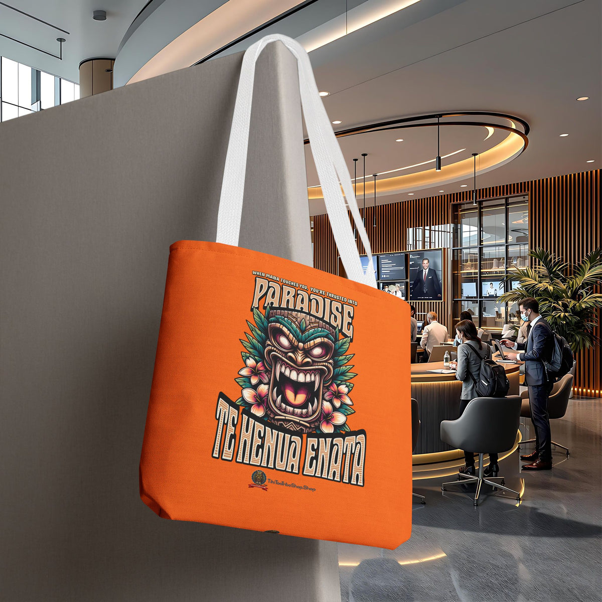 TE HENUA ENATA PARADISE Tote Bag