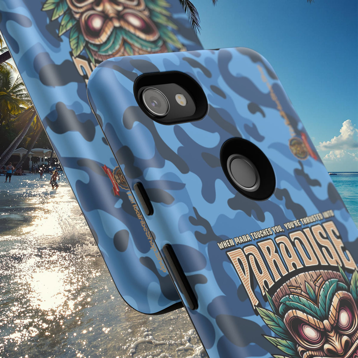 Tahiti â Coque Antichoc Premium Tiki Royal