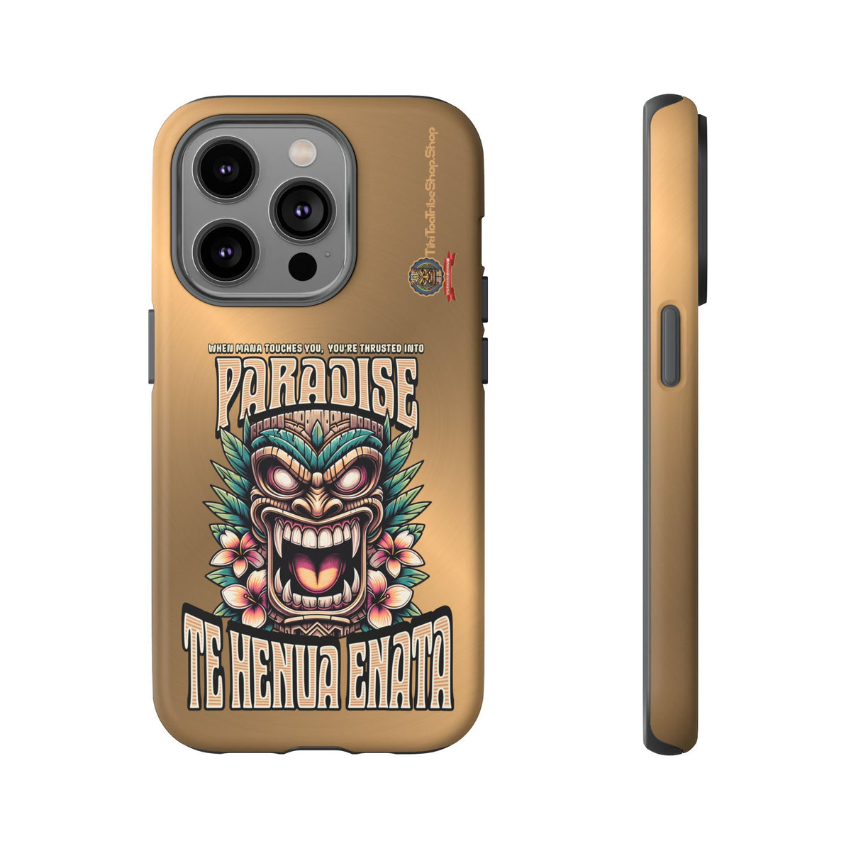 Te Henua Enata â Coque Antichoc Tiki Ancestral & Puissant
